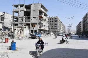 Kol Damasko režimas skina pergales, Rusija ragina atšaukti jam sankcijas