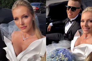 Po Deimantės Guobytės civilinės santuokos Klaipėdoje – didžiosios iškilmės Trakuose