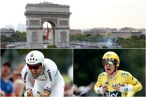 20-ąjį „Tour de France“ etapą laimėjo olandas T. Domoulinas, lenktynes – G. Thomasas