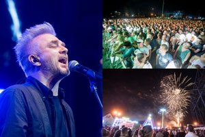 Jūros šventės uždaryme – Andriaus Mamontovo dainos ir įspūdingi fejerverkai