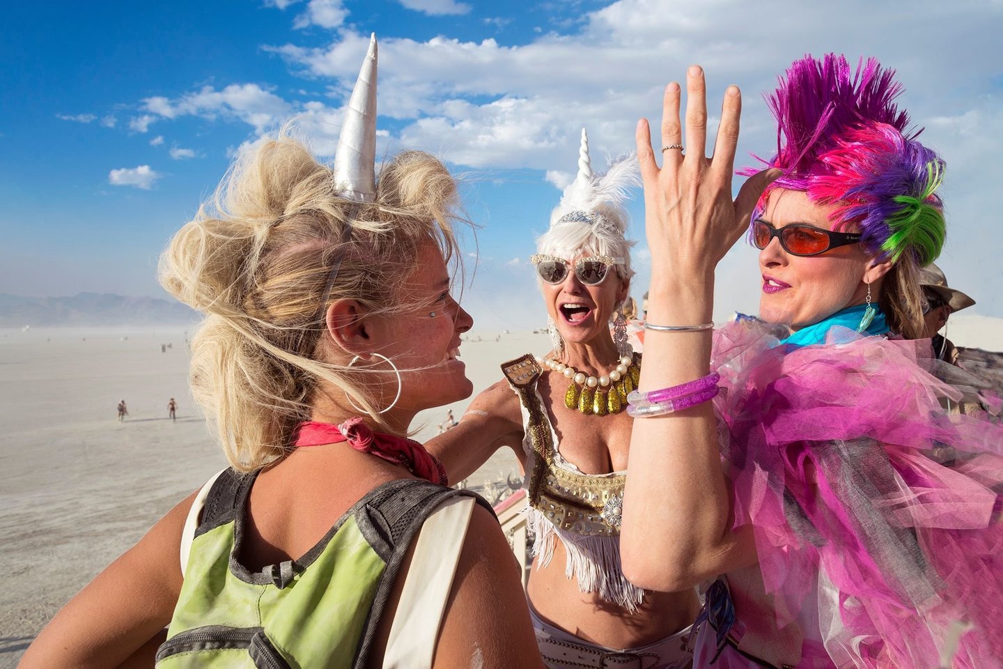 Romualdo Požerskio įamžinta garsiojo festivalio „Burning Man“ akimirka<br>R.Požerskio nuotr.