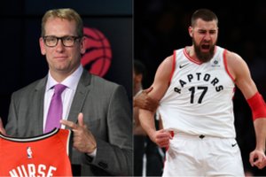 Iš galvosūkį sprendžiančio „Raptors“ trenerio – signalas Jonui Valančiūnui