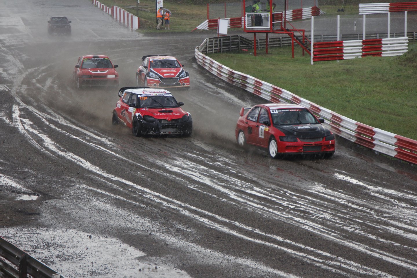  Baltijos šalių, Lenkijos ir Lietuvos ralio kroso čempionatų antrojo etapo akimirkos.