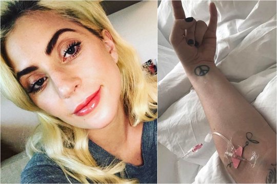 Net ir sunki liga netrukdo Lady Gagai džiuginti gerbėjų