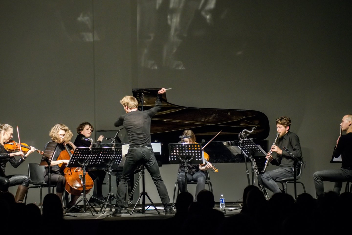 Šiuolaikinės muzikos ansamblis „Syanesthesis“ – vienintelis tokio pobūdžio Lietuvoje.<br>D.Matvejevo nuotr.