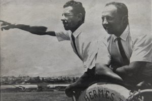 Po šuolio per Atlantą buriuotojas B. Rožinskas ištarė: „Ši kelionė – lietuvių tautos garbei“