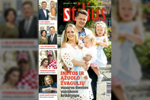 Sūnų pakrikštiję Ineta ir Ąžuolas Žvaguliai papasakojo apie vyresnės sesers pareigas