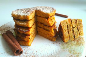 Purūs saldžiųjų bulvių blynai su cinamonu – ir gardu, ir sveika