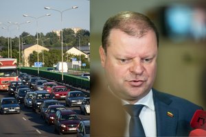 Saulius Skvernelis pasakė, ką galvoja apie automobilių mokestį