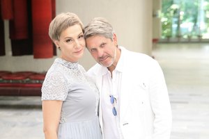 Aktorius Andrius Bialobžeskis vedė savo išrinktąją Laurą Kurlinskaitę