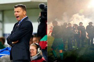 „Partizan“ treneris į Lietuvą atvykusiems sirgaliams turi vieną prašymą