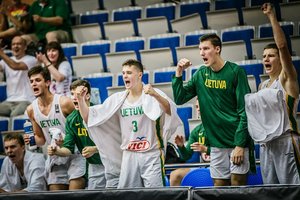 Lietuvos 18-mečiai įsibėgėja: po pergalės 33 taškų skirtumu pateko į ketvirtfinalį