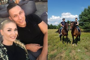 Natalijos Bunkės ir jos mylimojo metinėse – keturios staigmenos ir netyčinė sūnaus išdaiga