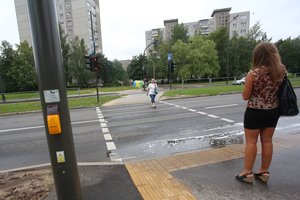 Išbandė naująją Kauno perėją: tai klaidina žmones