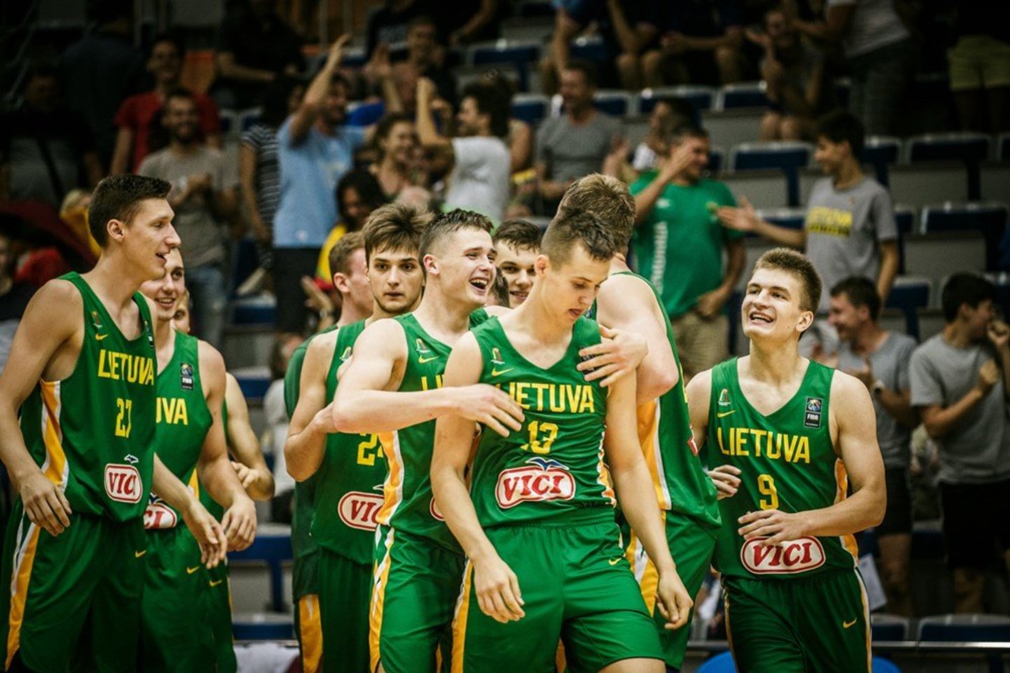  Lietuvos jaunių laukia Rusijos rinktinės iššūkis.<br> FIBA nuotr.