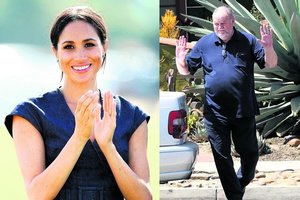 Gimtadienį švenčianti Meghan Markle  tėvo sveikinimo nesulauks