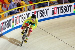 Lietuvės tęsia pasirodymą Europos dviračių treko čempionate