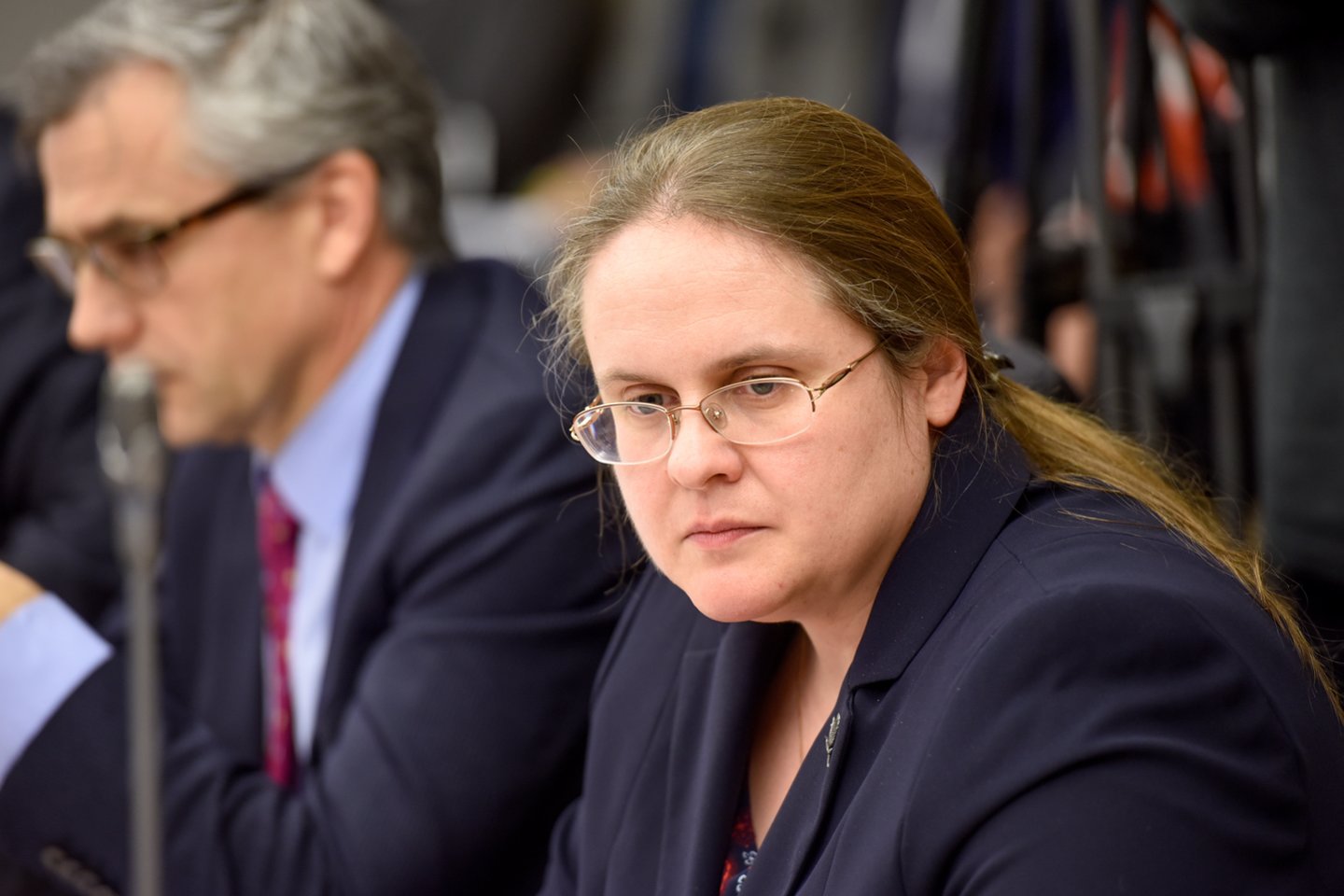 A.Širinskienė teigė, kad referendumo kreiptųsi ir į Konstitucinį teismą.<br>D.Umbraso nuotr.