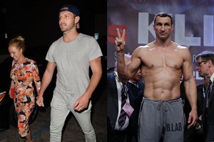 Ukrainiečių boksininko Volodymyro Klyčko mylimoji pastebėta su kitu vyru