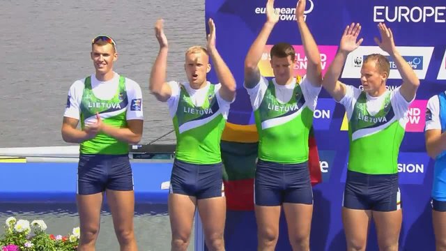 Lietuvos irkluotojai Europos čempionate šaliai parplukdė du medalius
