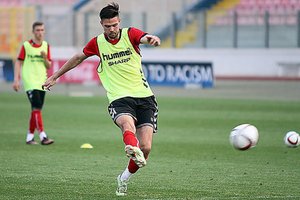 Futbolininkas L. Spalvis Vokietijoje pasižymėjo įvarčiu