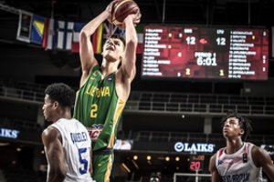 Lietuvos jauniai nepasigailėjo britų ir iškovojo labai svarbią pergalę