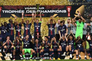  „Paris Saint-Germain“ futbolininkai šeštą kartą iš eilės iškovojo Prancūzijos supertaurę 