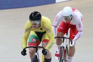 V. Lendelis pateko į Europos dviračių treko čempionato sprinto ketvirtfinalį