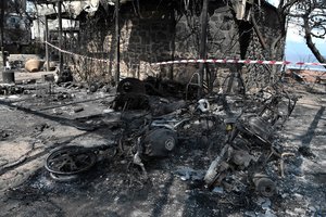 Graikijoje po pražūtingų miškų gaisrų atleisti ugniagesių ir policijos vadovai