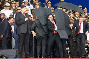 „Išpuolis“ Venesueloje išprovokavo JAV ir Kolumbijos paneigimus bei sąjungininkų palaikymą