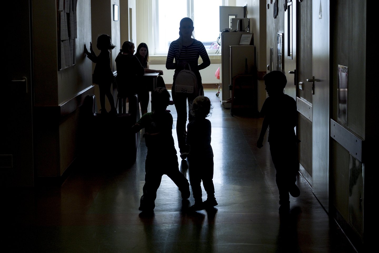 Vaiko raidos centras neseniai įsikūrė Vaikų ligoninėje Santariškėse.<br> V.Ščiavinsko nuotr.