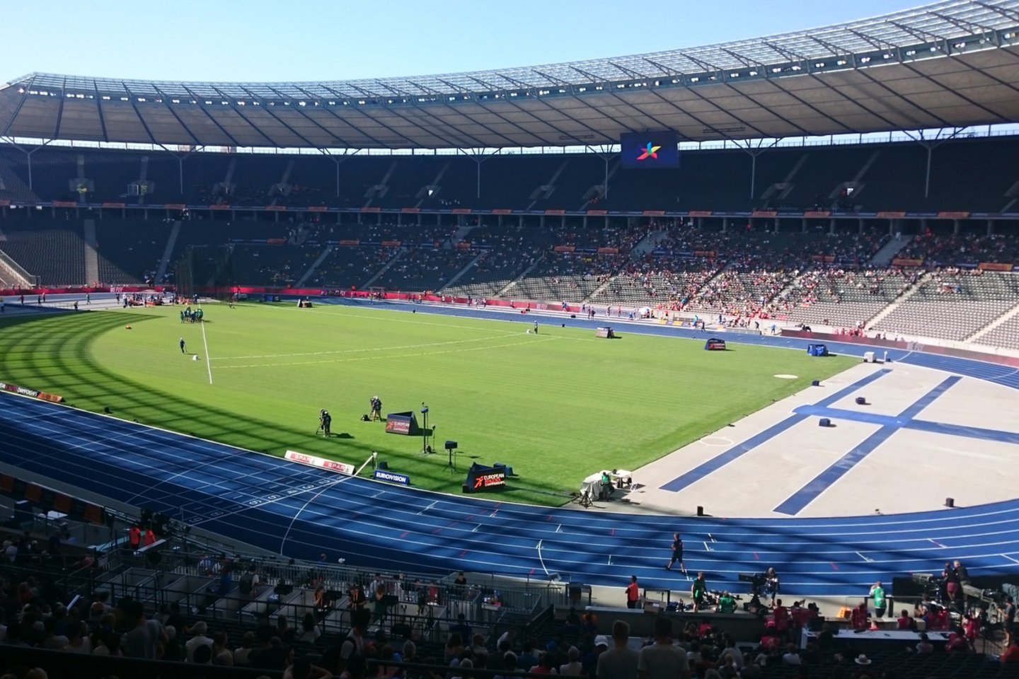  Europos čempionatas vyksta Berlyno olimpiniame stadione.<br> lrytas.lt nuotr.