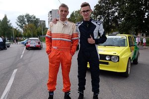 Jaunasis lenktynininkas Lukas Vajinskis: geriausia ralio savybė – komandinis darbas