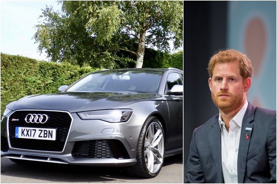 Princas Harry parduoda savo galingąjį „Audi“: įpirks ne kiekvienas