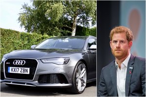 Princas Harry parduoda savo galingąjį „Audi“: įpirks ne kiekvienas