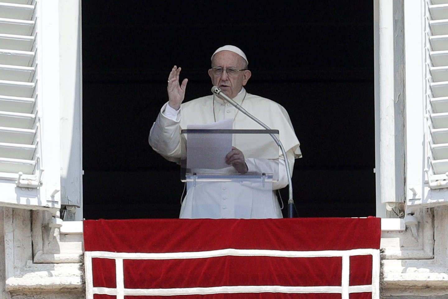  Popiežius Pranciškus.<br> AP nuotr.
