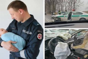 Jautri Lietuvos pareigūno žinutė: su kūdikiu ant rankų priminė svarbią tiesą