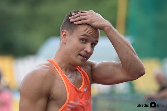 Sprinteris G. Truskauskas apie debiutą čempionate: „Tai buvo ne mano finišas“