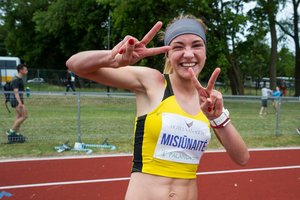  Bėgikės M. Morauskaitė ir E. Misiūnaitė neprasibrovė į Europos čempionato pusfinalį 