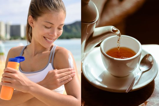 Specialistai įspėja: apsauginio kremo poveikį gali susilpninti net žolelių arbata