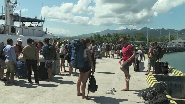 Žemės drebėjimą Indonezijoje ištvėrę turistai prakalbo apie problemą evakuojantis