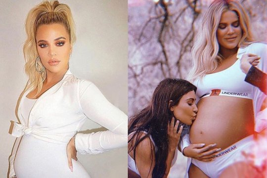 Khloe Kardashian teigė, kad nėštumas pakeitė jos lūpas. Štai ką sako medikai