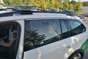 Gargždų močiutės šėlsta: girta 81-erių metų senolė automobiliu važiavo alaus ir apdaužė „Volvo“