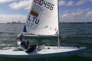 Buriuotoja V. Andrulytė pasaulio čempionate - 51-a