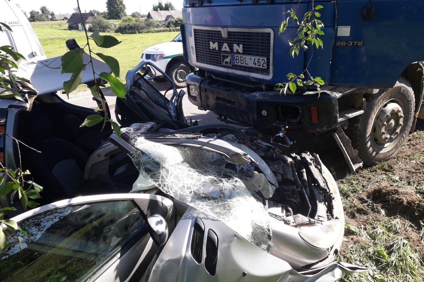 Praėjusios paros avarijose sužeisti 7 žmonės.