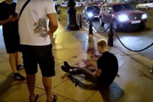 Mušamos moters Sankt Peterburge ginti stojęs lietuvis pats atsidūrė ligoninėje