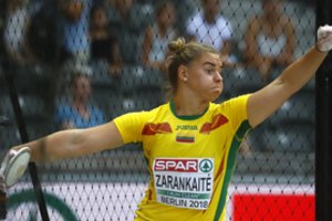 I. Zarankaitė Europos čempionato disko metimo varžybose užėmė 23-iąją vietą 