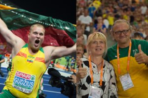 Moteris, stovinti už A. Gudžiaus rezultatų: „Tokių kaip jis sporte – retenybė“