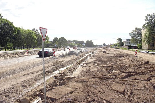 Iš Palangoje pertvarkomos gatvės pradingo kelininkai: konflikto detalės stebina