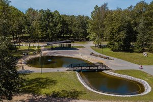 Po dešimtmečių pauzės Kaunas atidaro pirmąjį atnaujintą parką 